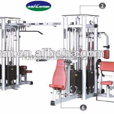 1 기능적 다기능 스미스 기계 3800*3900*2350mm의 OEM 8