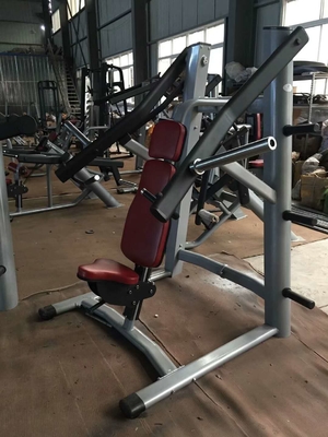 체스트 프레스  원형 관 스포츠 벤치  체육관 기계를 기울이세요