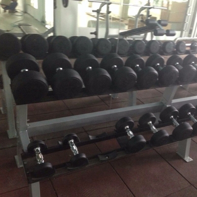 200KG 적합성 아령 충돌 아령은 통합된 체육관 트레이너에서 설정했습니다